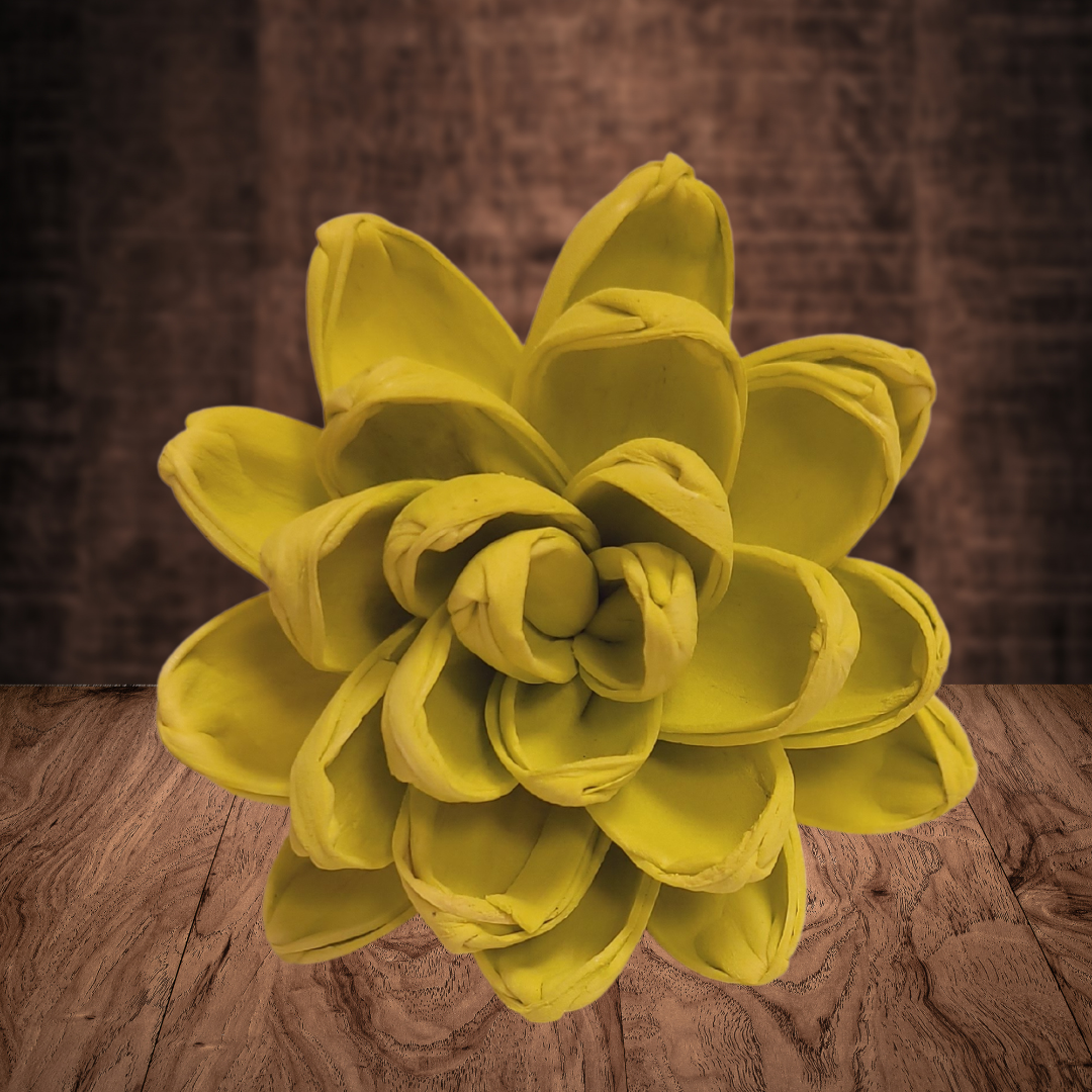 Tennis Ball Wood Flower Dye