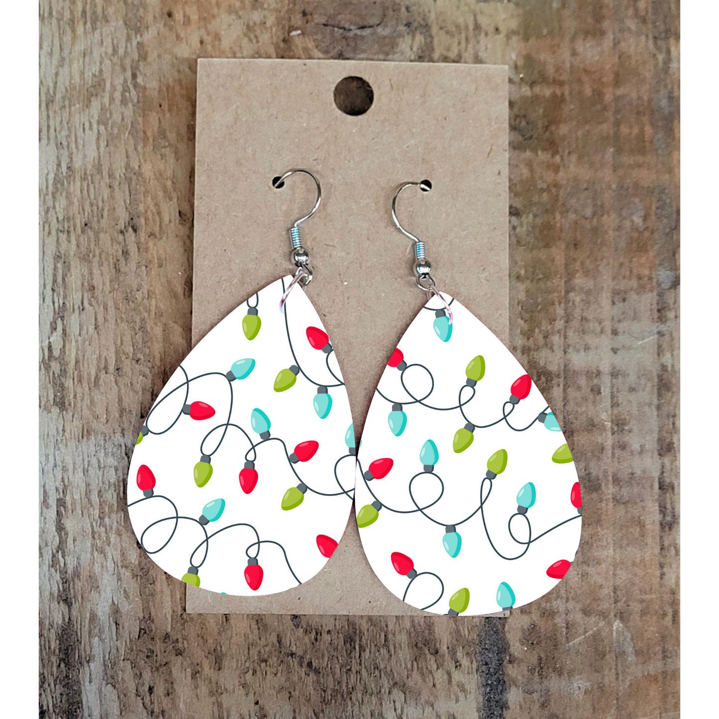 Christmas Lights Earrings
