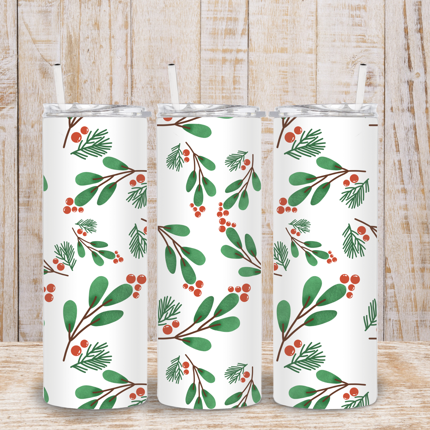 Christmas Greens Tumbler