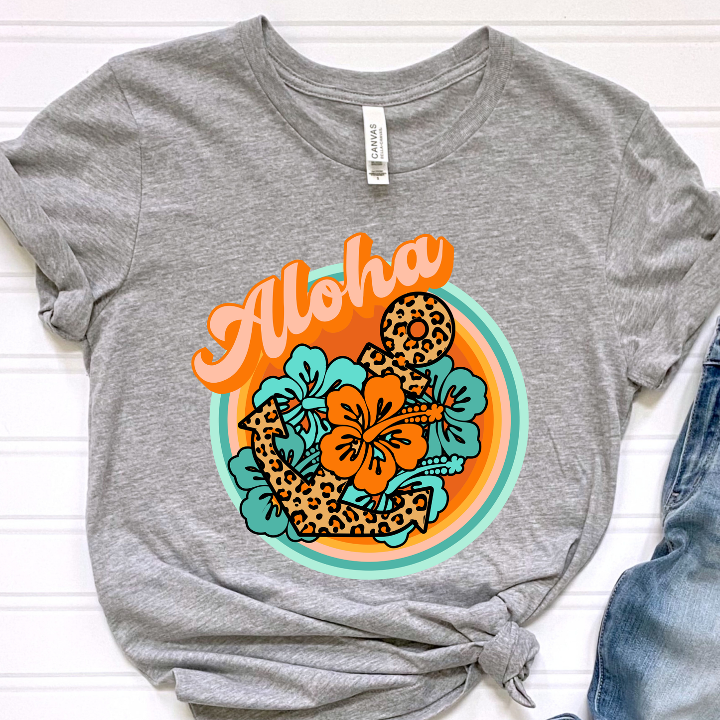 Aloha Anchor Graphic Tee