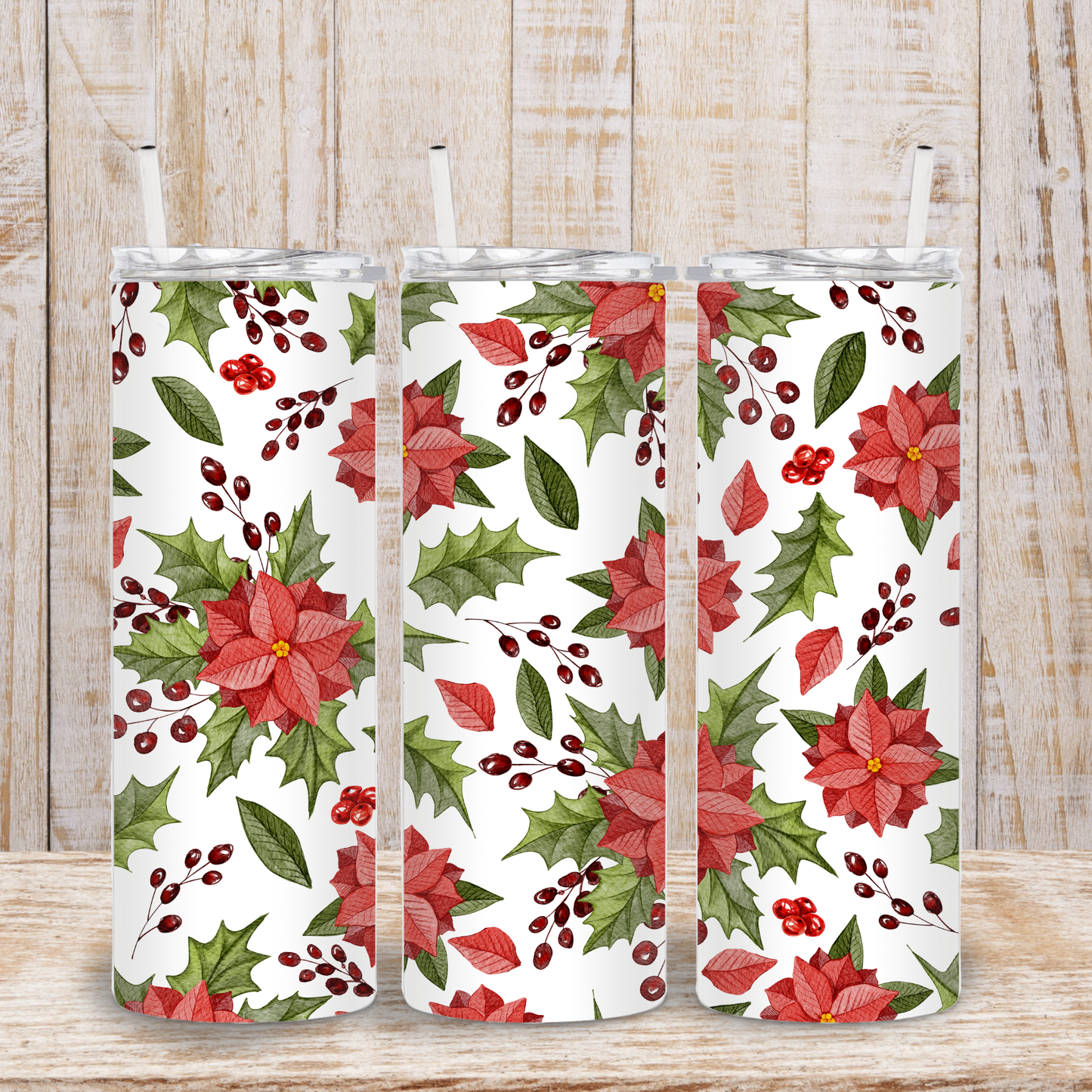Poinsettia Tumbler
