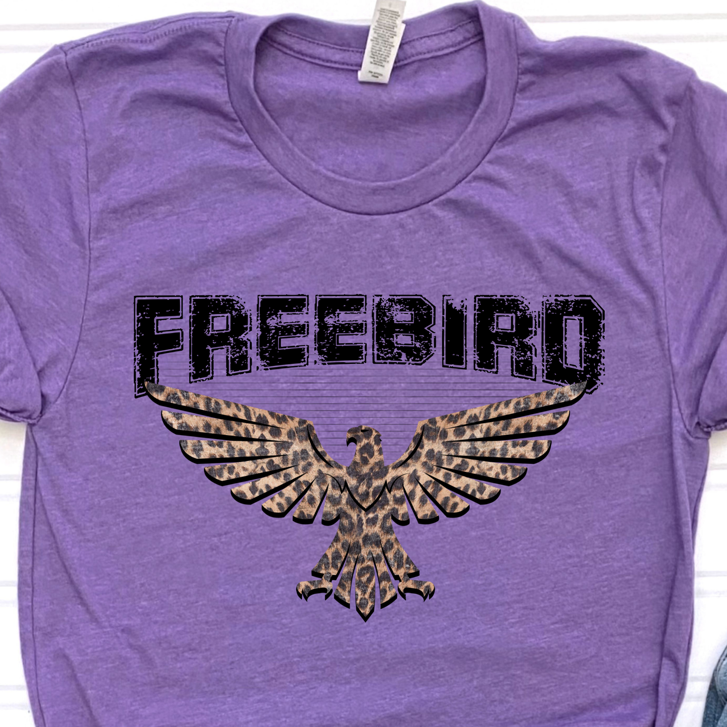 Freebird Purple Graphic Tee