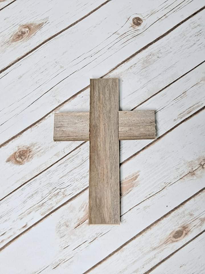 Reclaimed Cross 10"