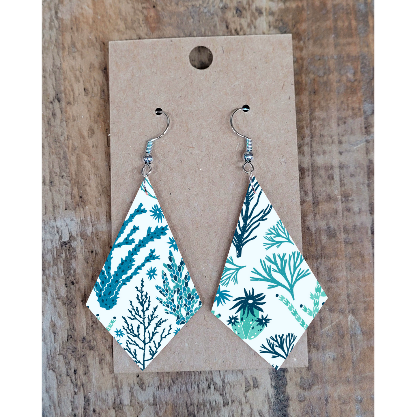 Coral Earrings