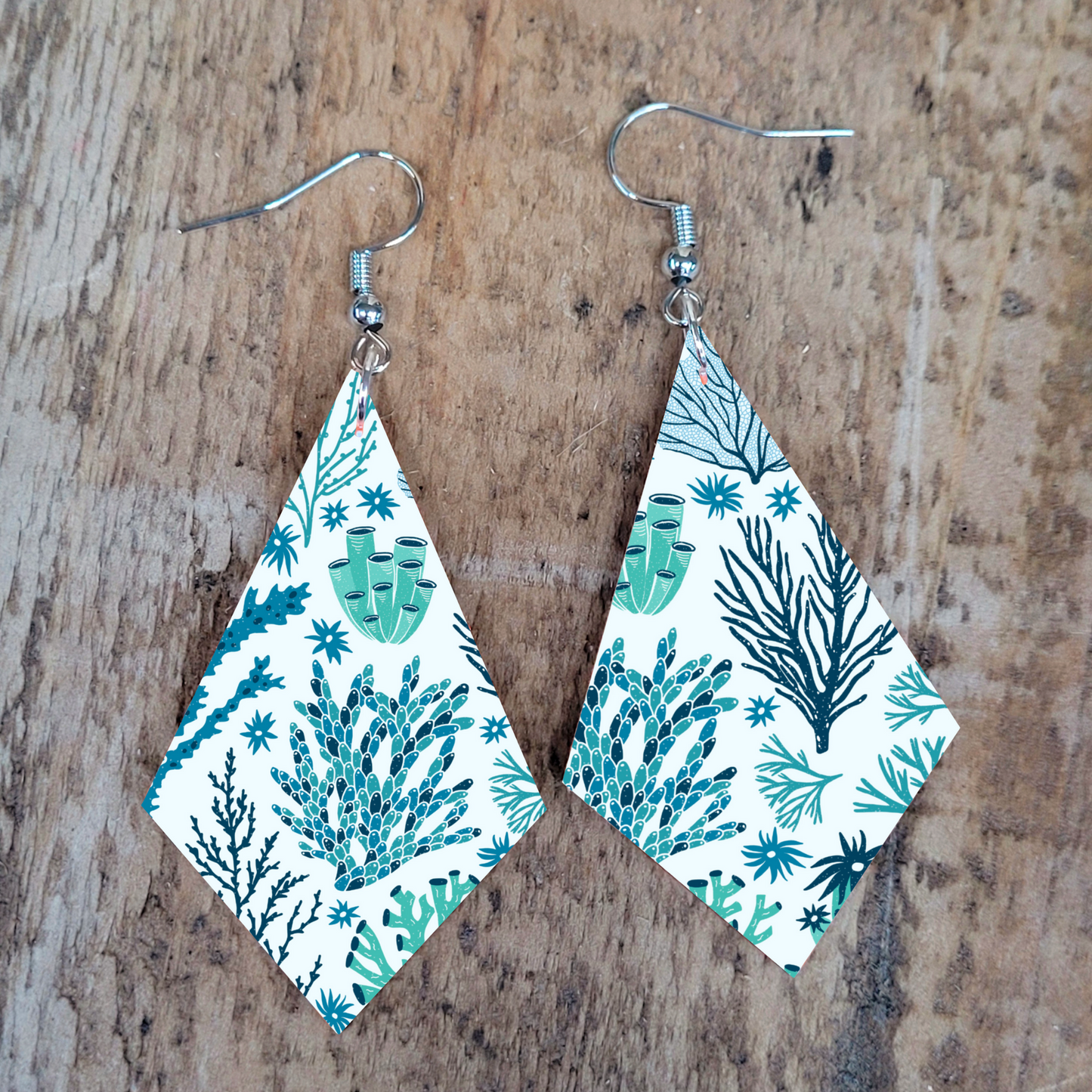 Coral Earrings