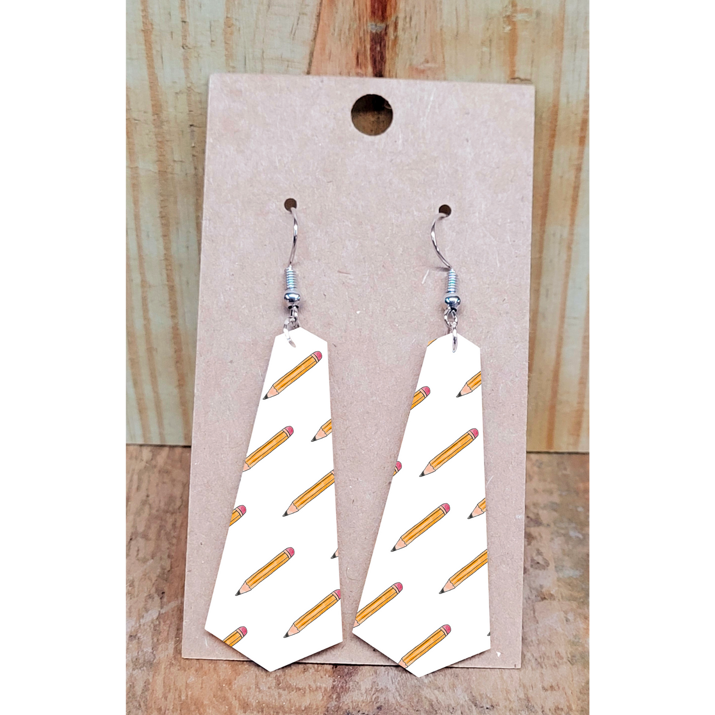 The Pencil Earrings