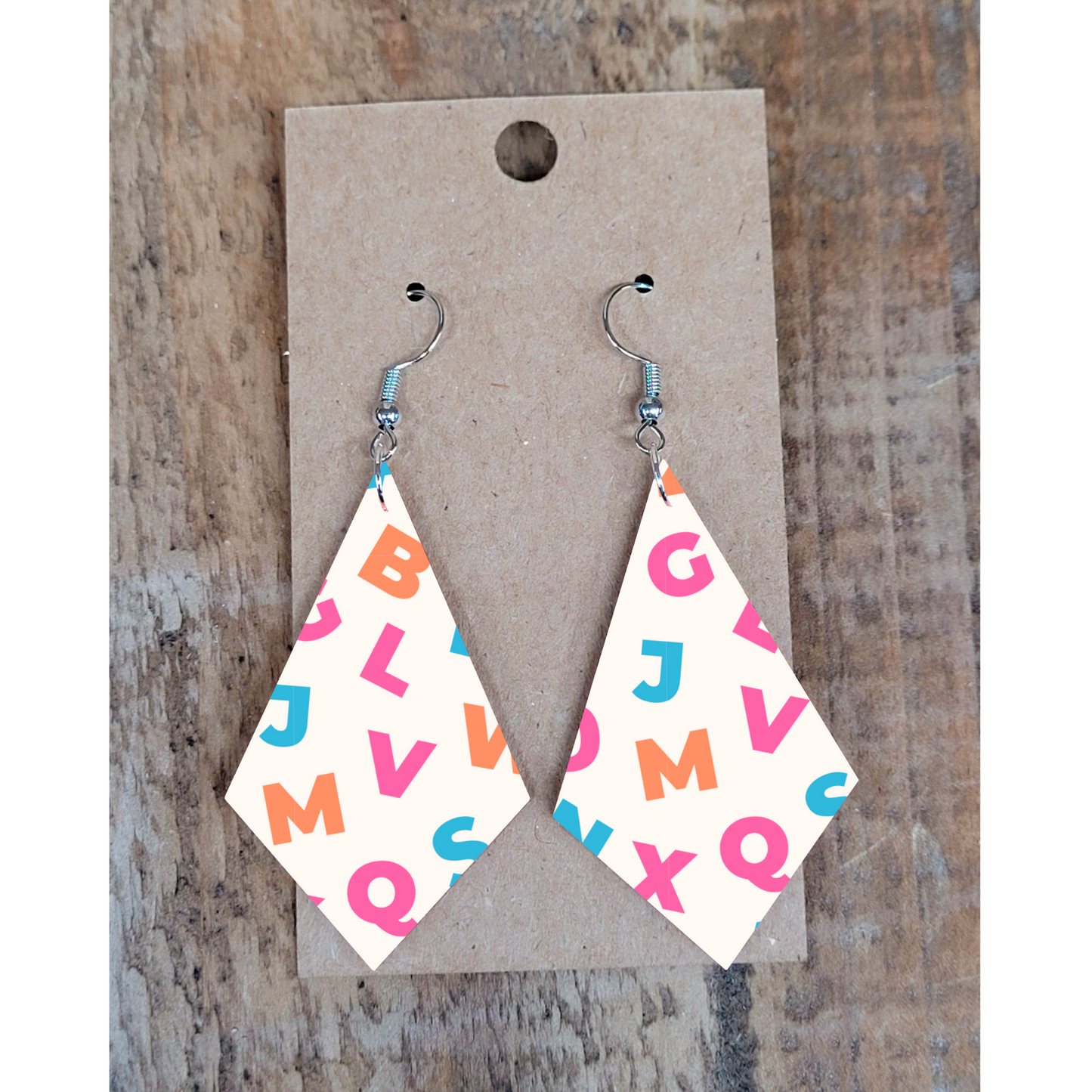 Alphabet Earrings
