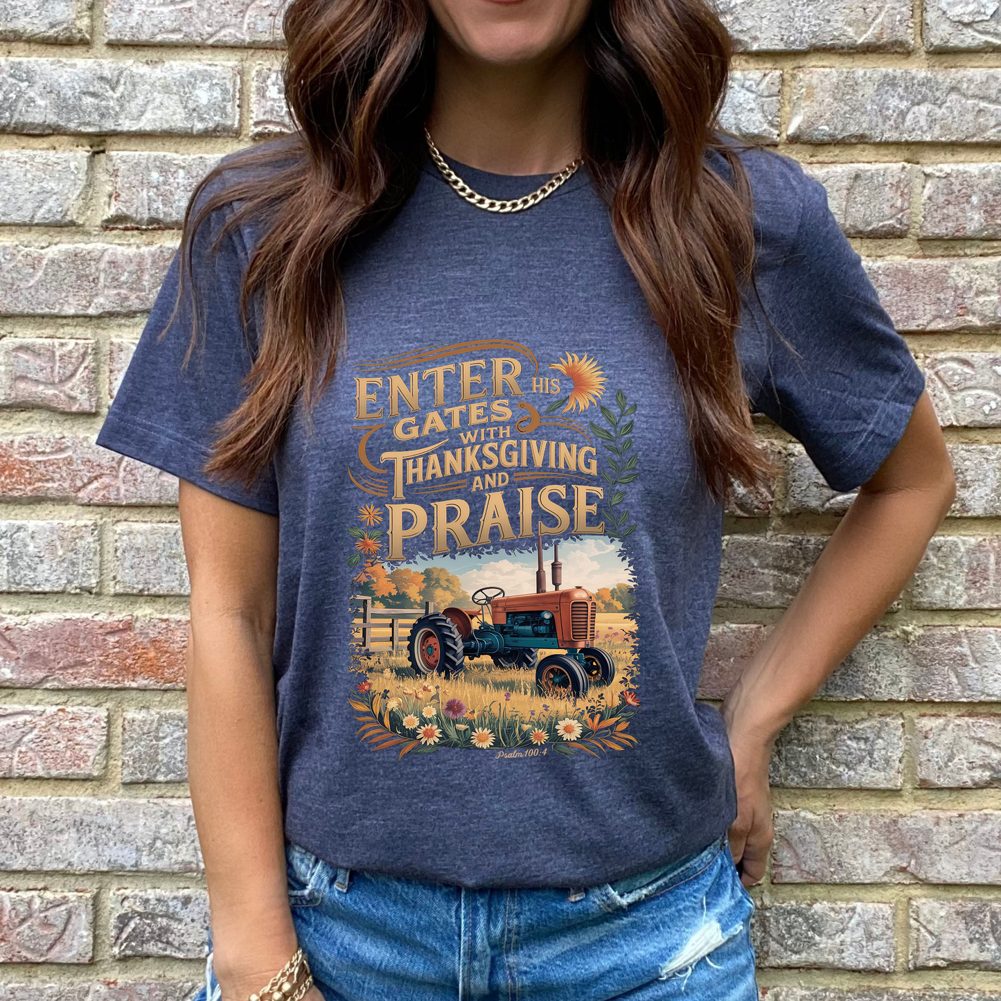 Enter His Gates Graphic Tee