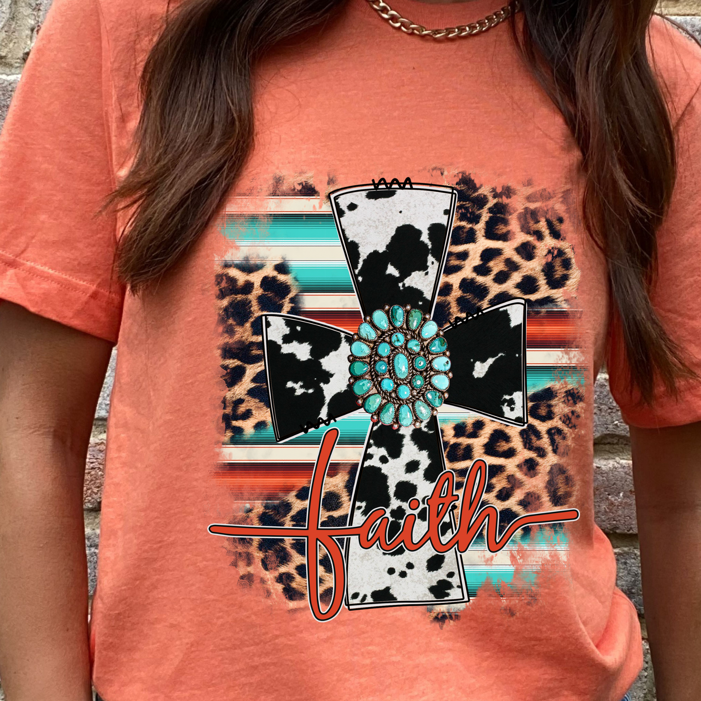 Western Faith Cross Graphic Tee