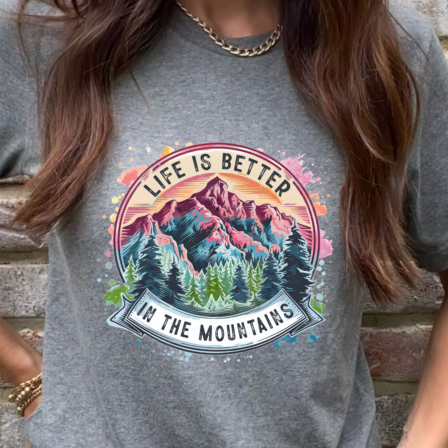 In the Mountains Graphic Tee
