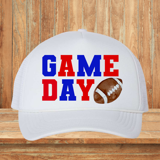 Game Day Red and Blue Hat