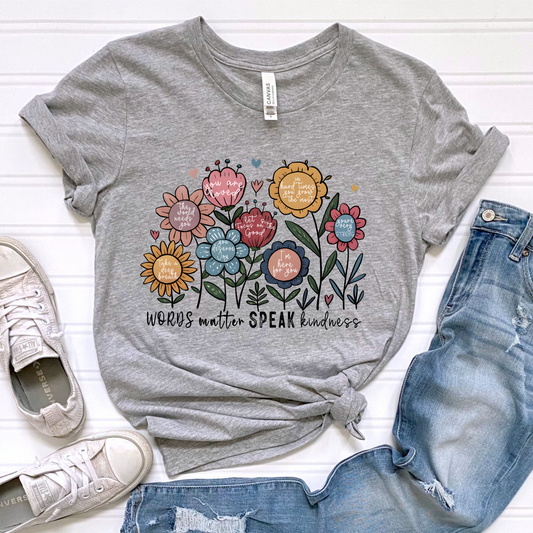 Speak Kindness Graphic Tee