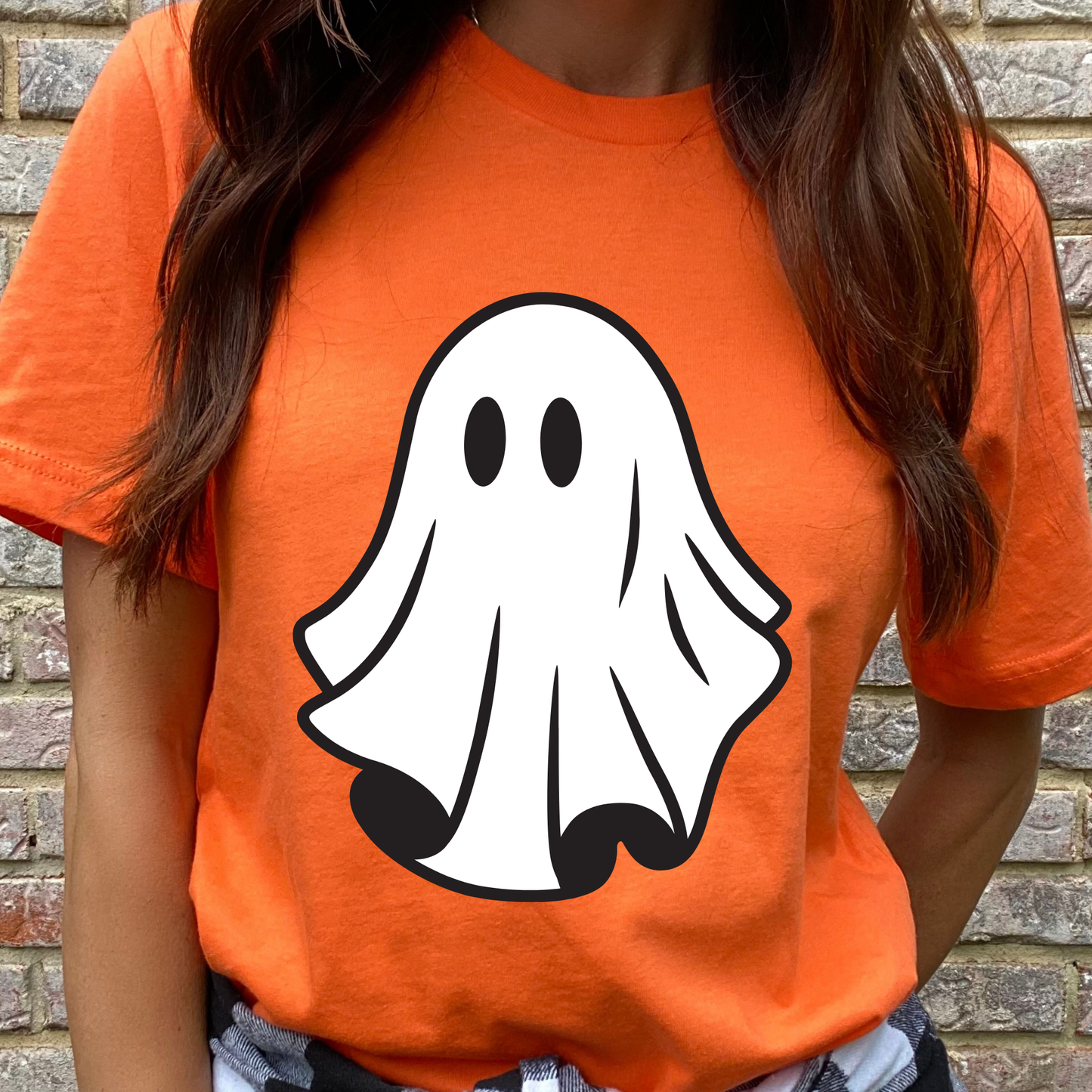 White Ghost Graphic Tee