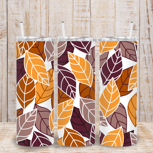Fall Leaves Tumbler