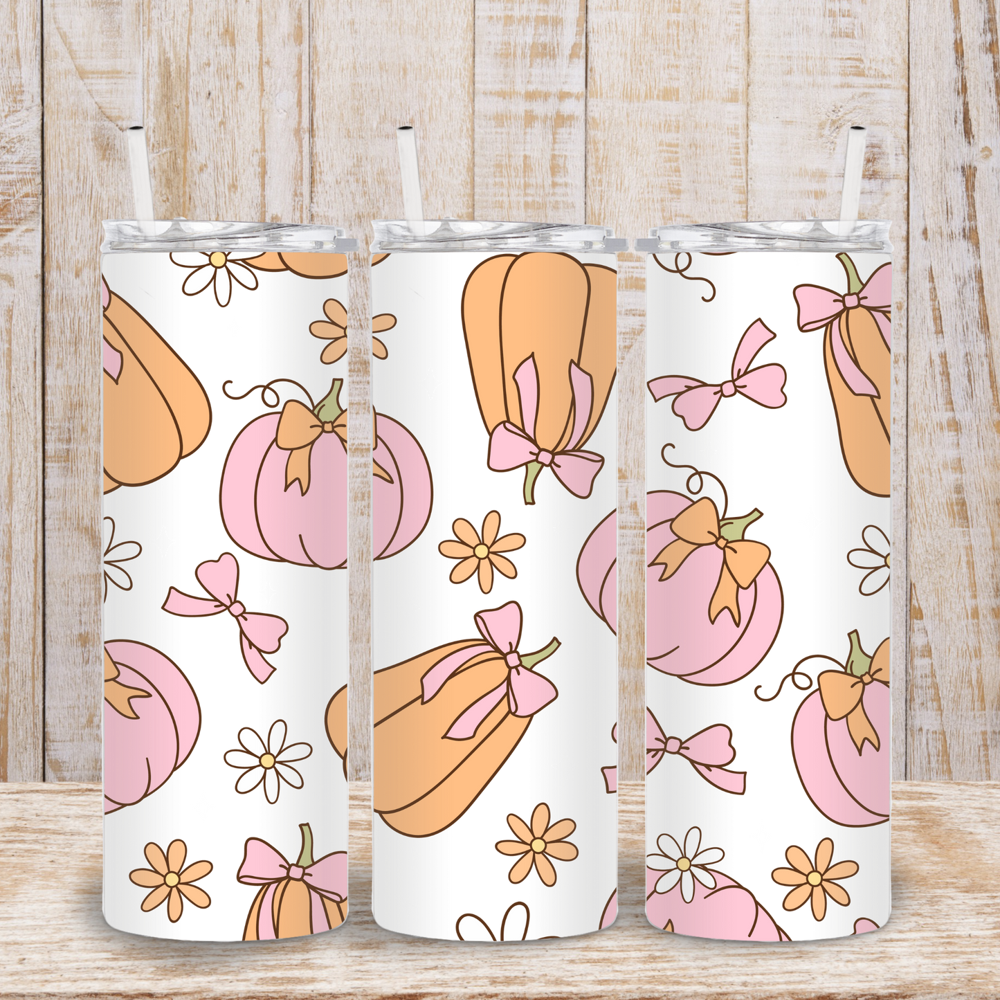 Pretty in Pumpkin Tumbler