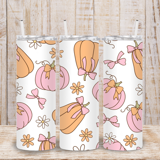 Pretty in Pumpkin Tumbler