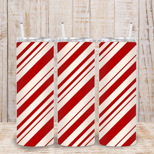 Candy Cane Tumbler