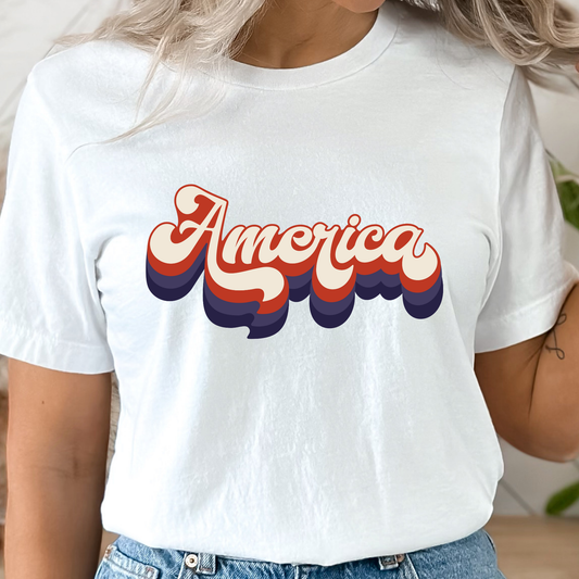 Retro America Graphic Tee