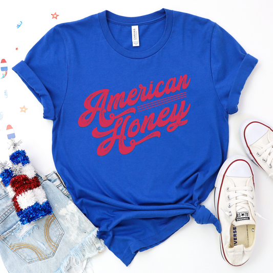 American Honey Blue Graphic Tee