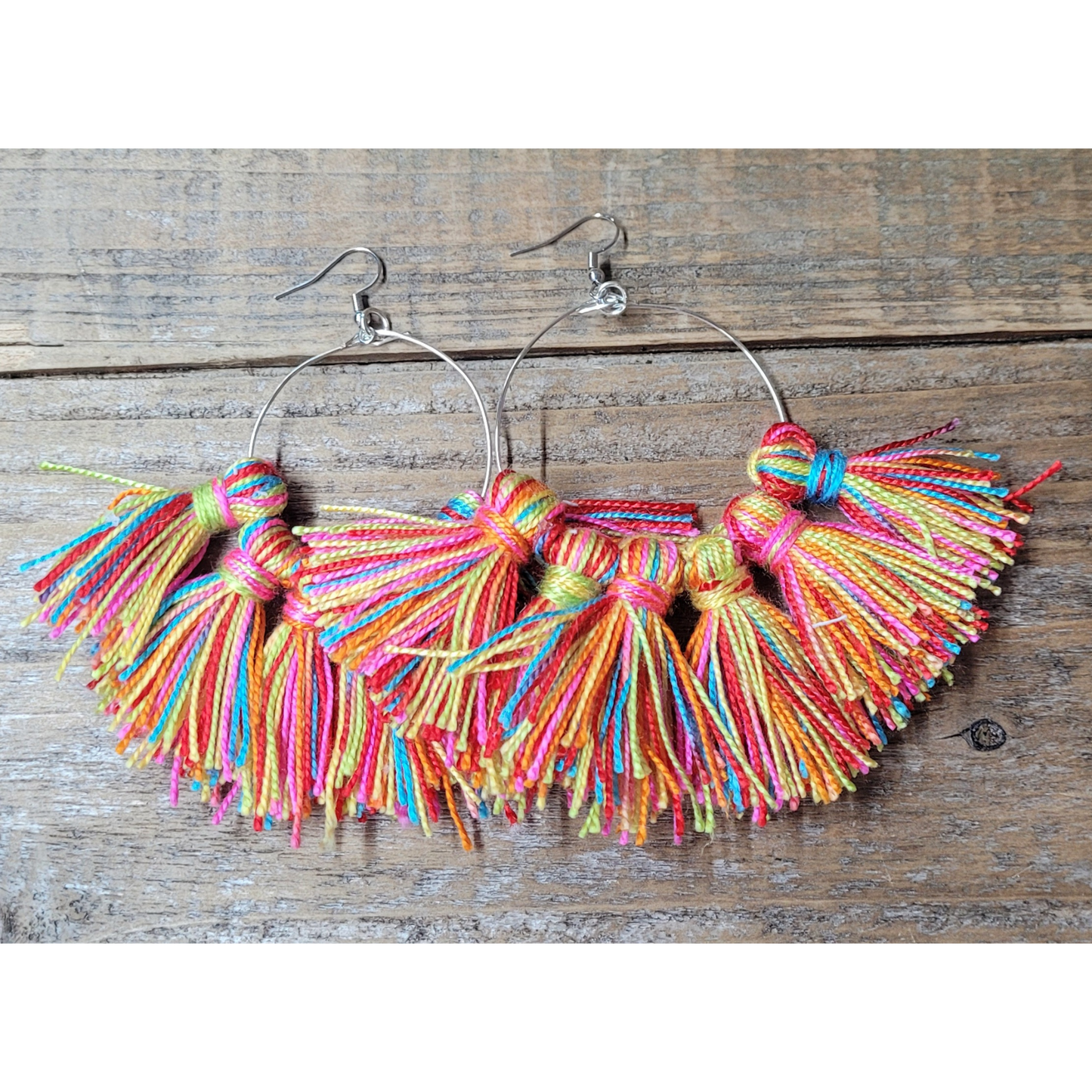 Festive Hoop Earrings