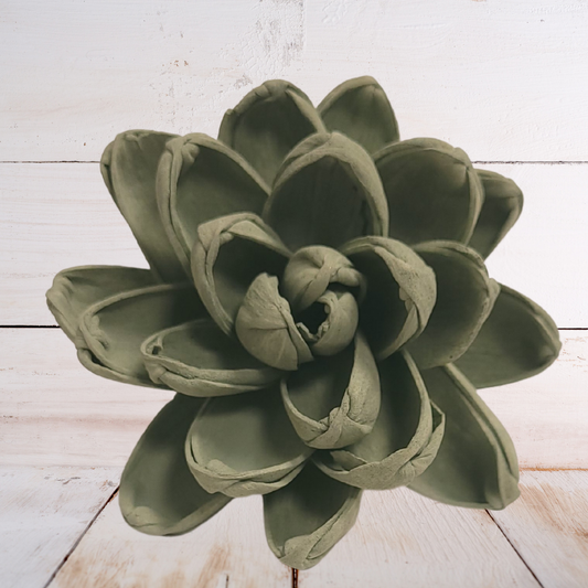 Forest Green Wood Flower Dye