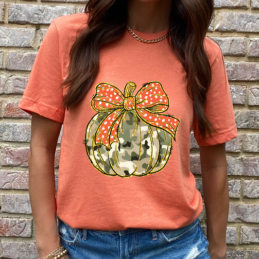 Camo Girly Graphic Tee