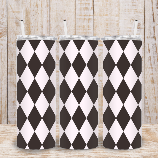 Black and White Tumbler