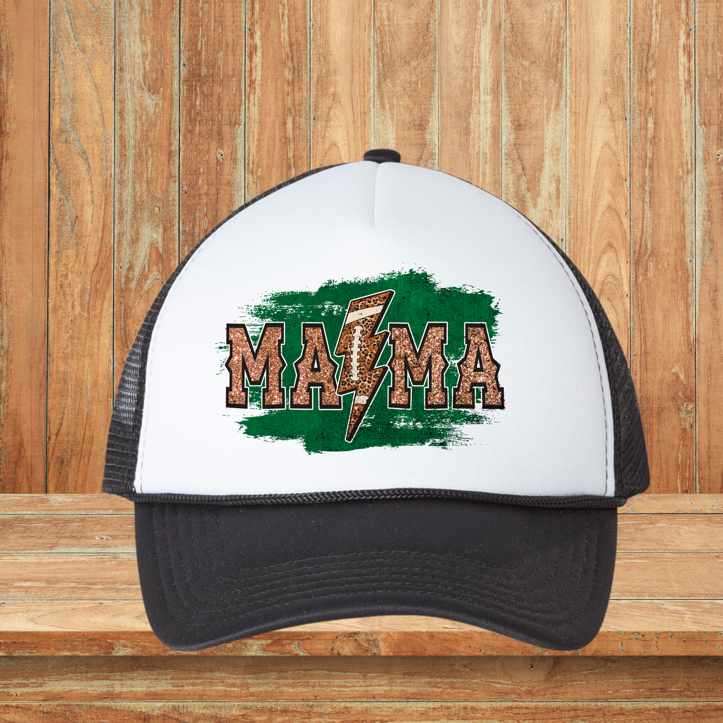 Football Mama, Glitter Hat