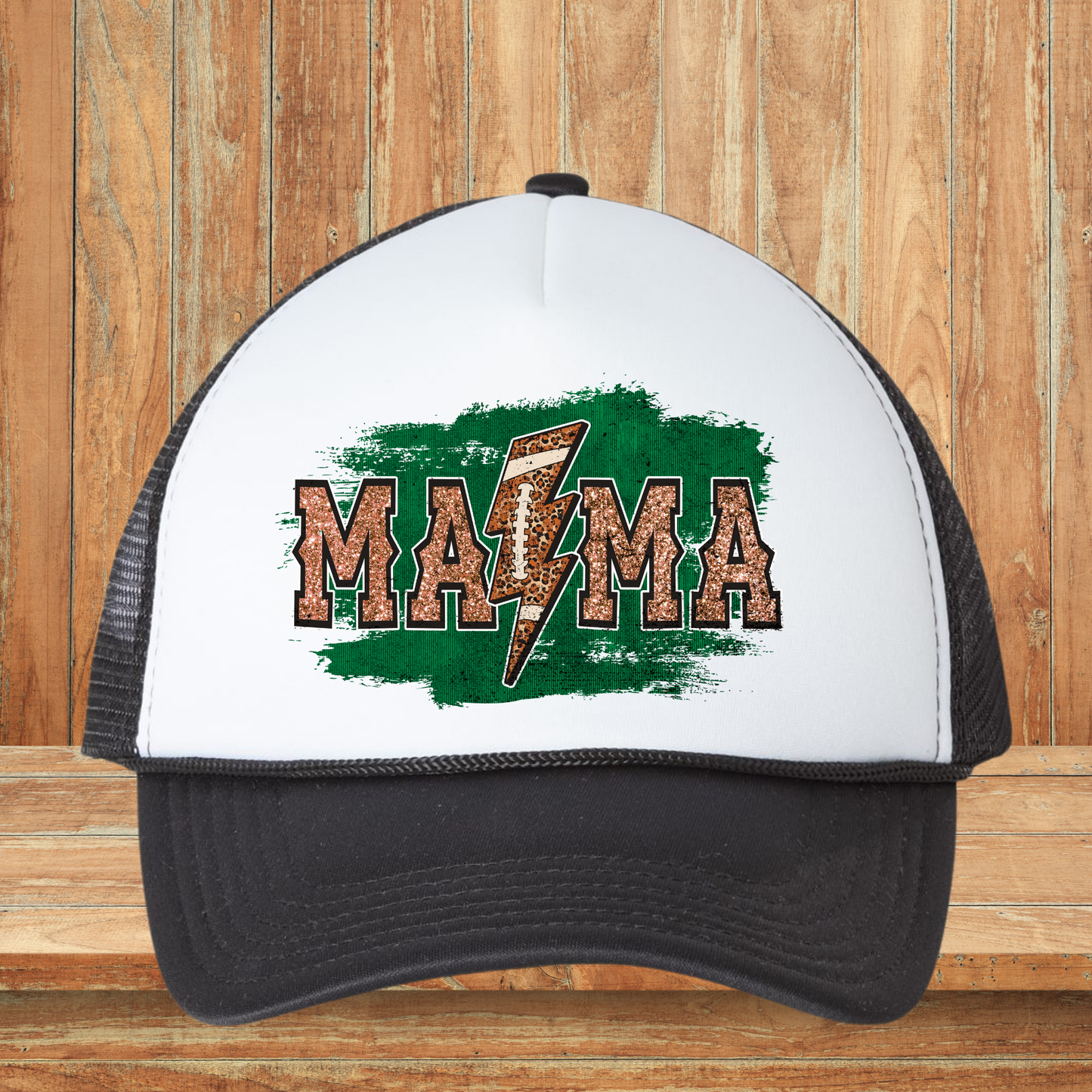 Football Mama, Glitter Hat