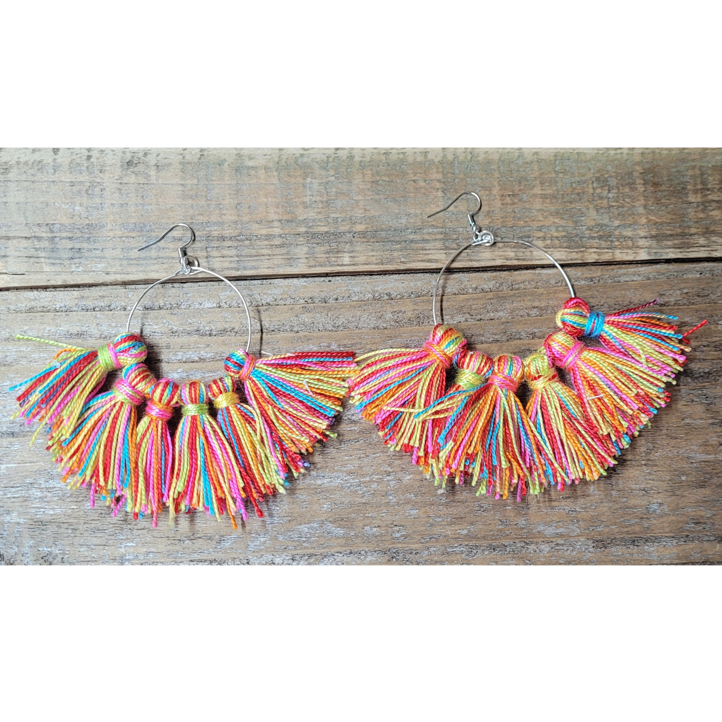 Festive Hoop Earrings