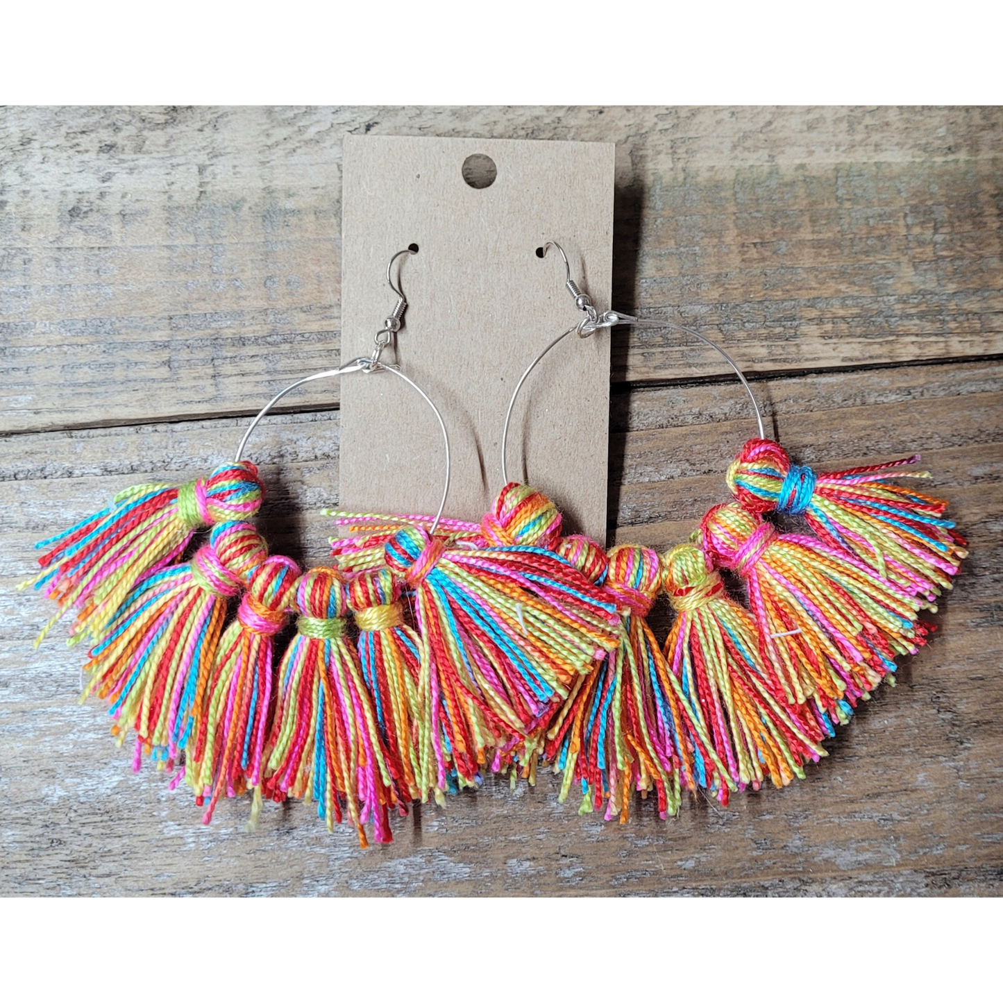 Festive Hoop Earrings