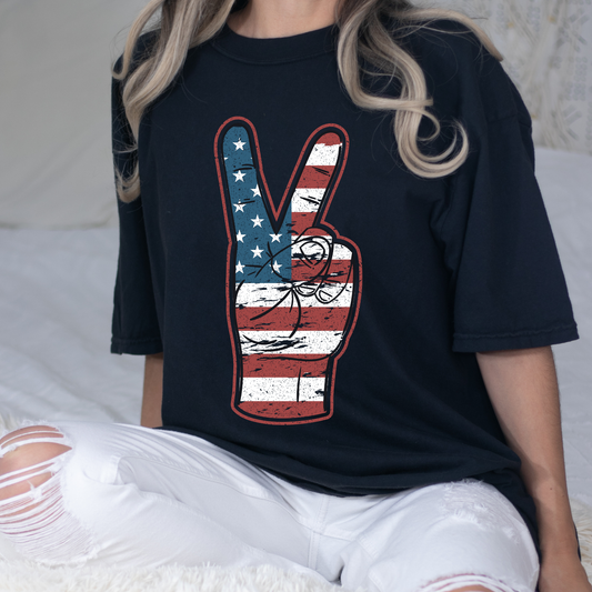 Peace Flag Graphic Tee