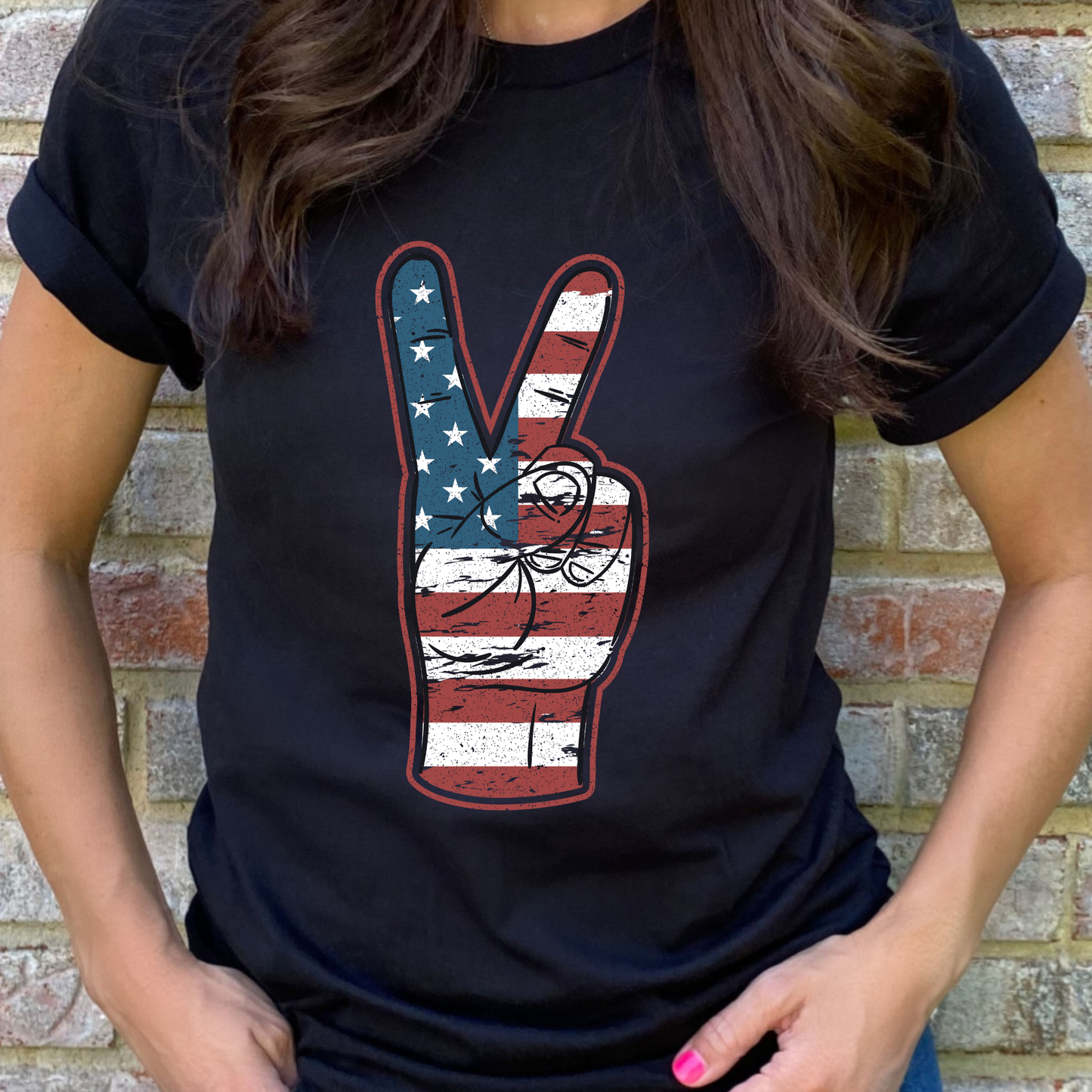 Peace Flag Graphic Tee