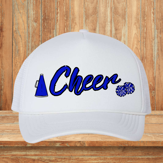 Cheer Blue Hat