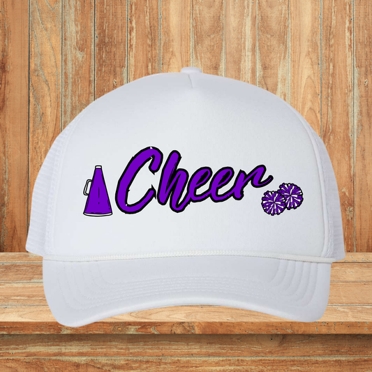 Cheer Purple Hat