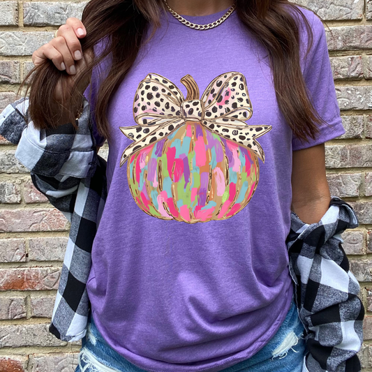 Girly Girl Pumpkin Graphic Tee