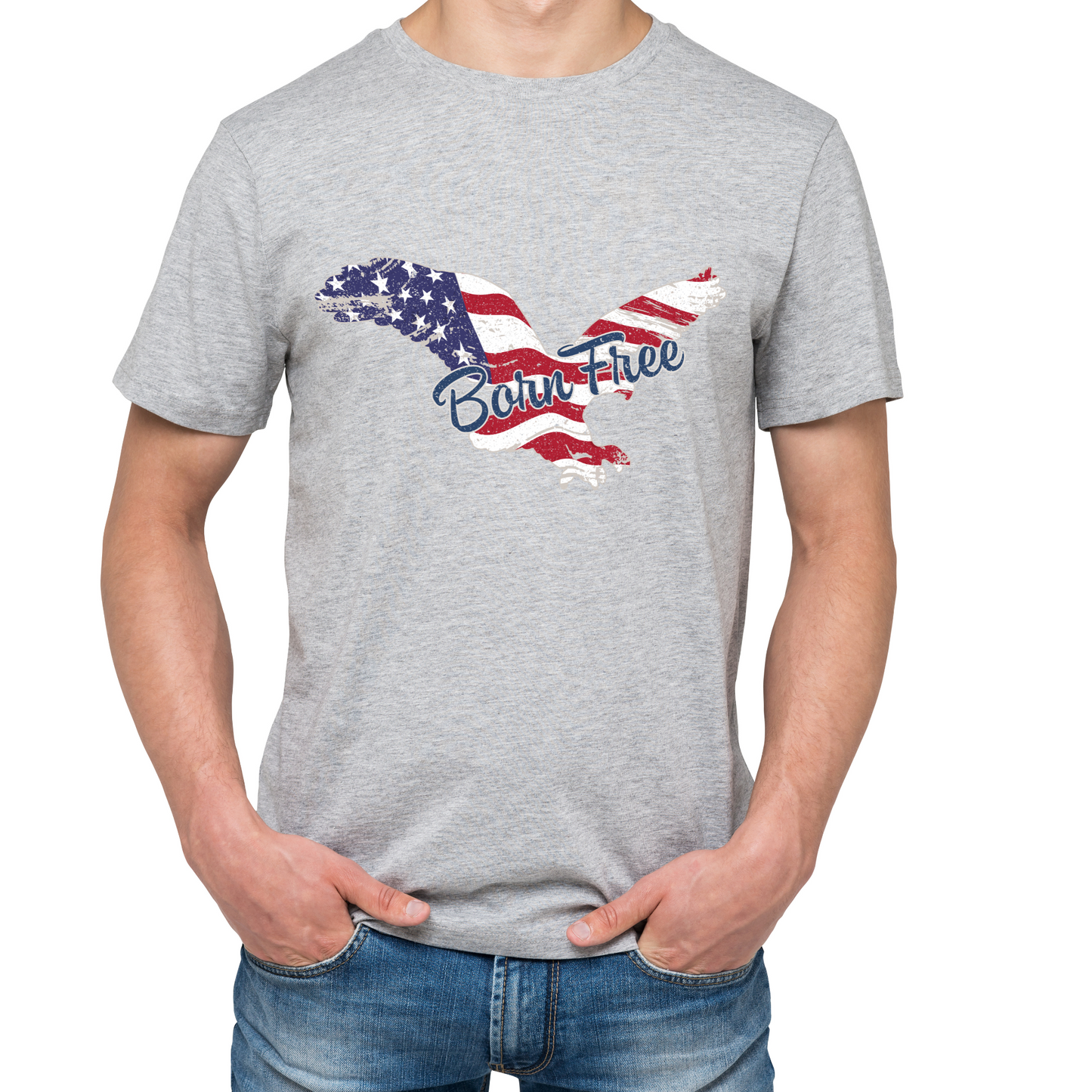 Born Free Men's Graphic Tee