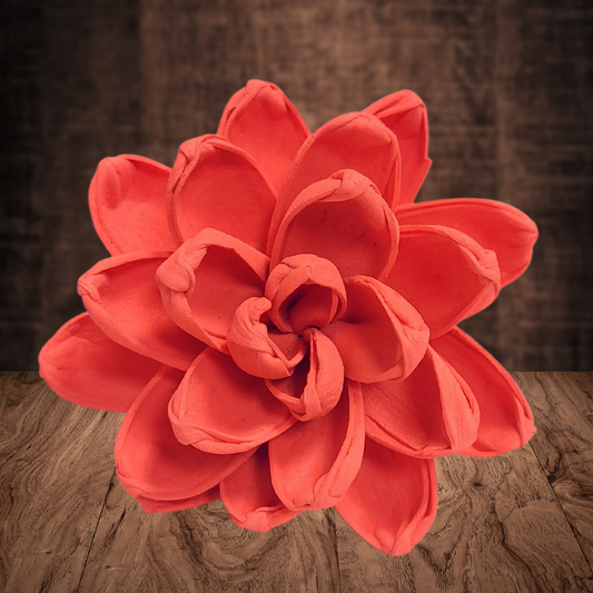 Peach Posey Wood Flower Dye