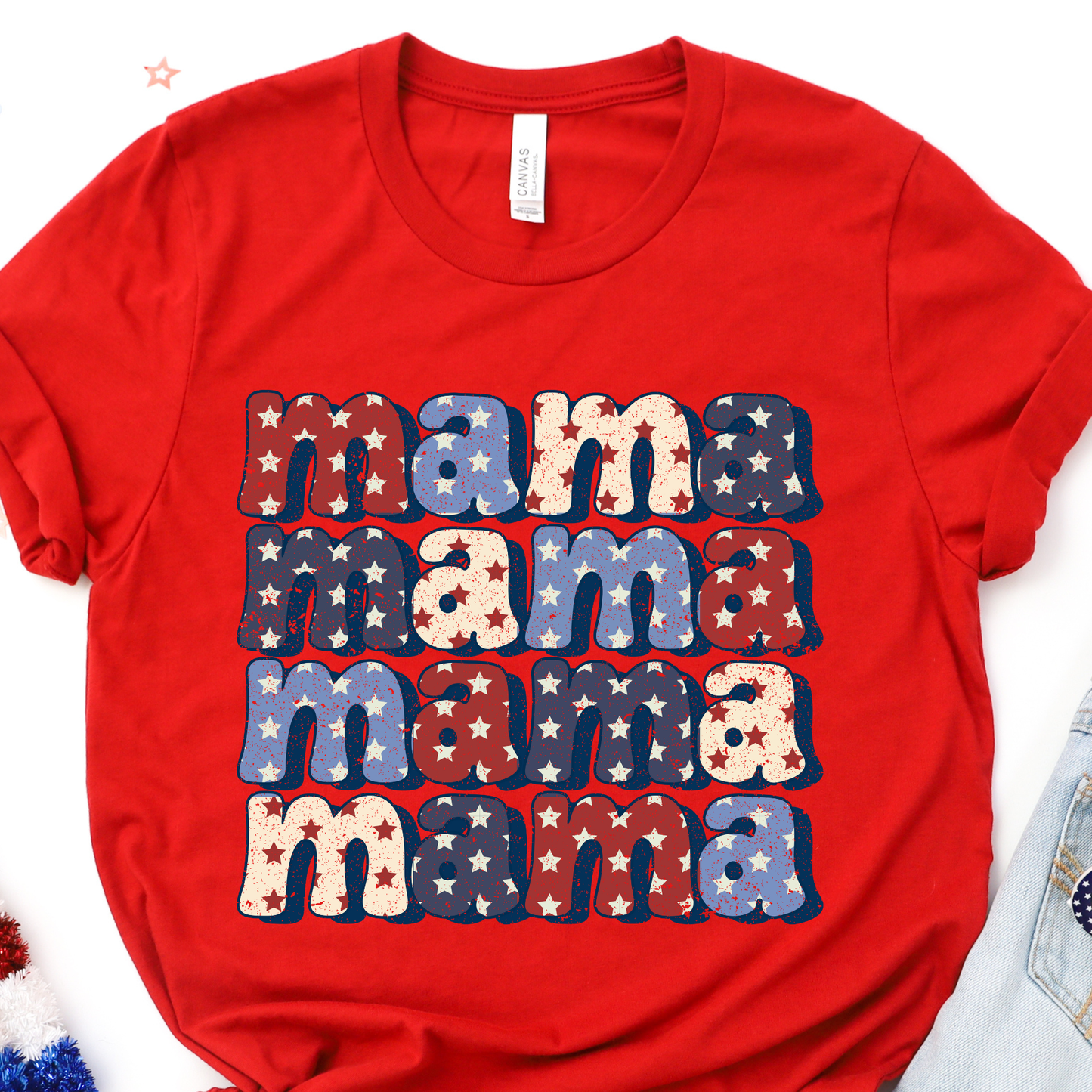 Stars Mama Graphic Tee