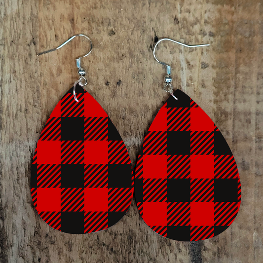 Buffalo Plaid Earrings