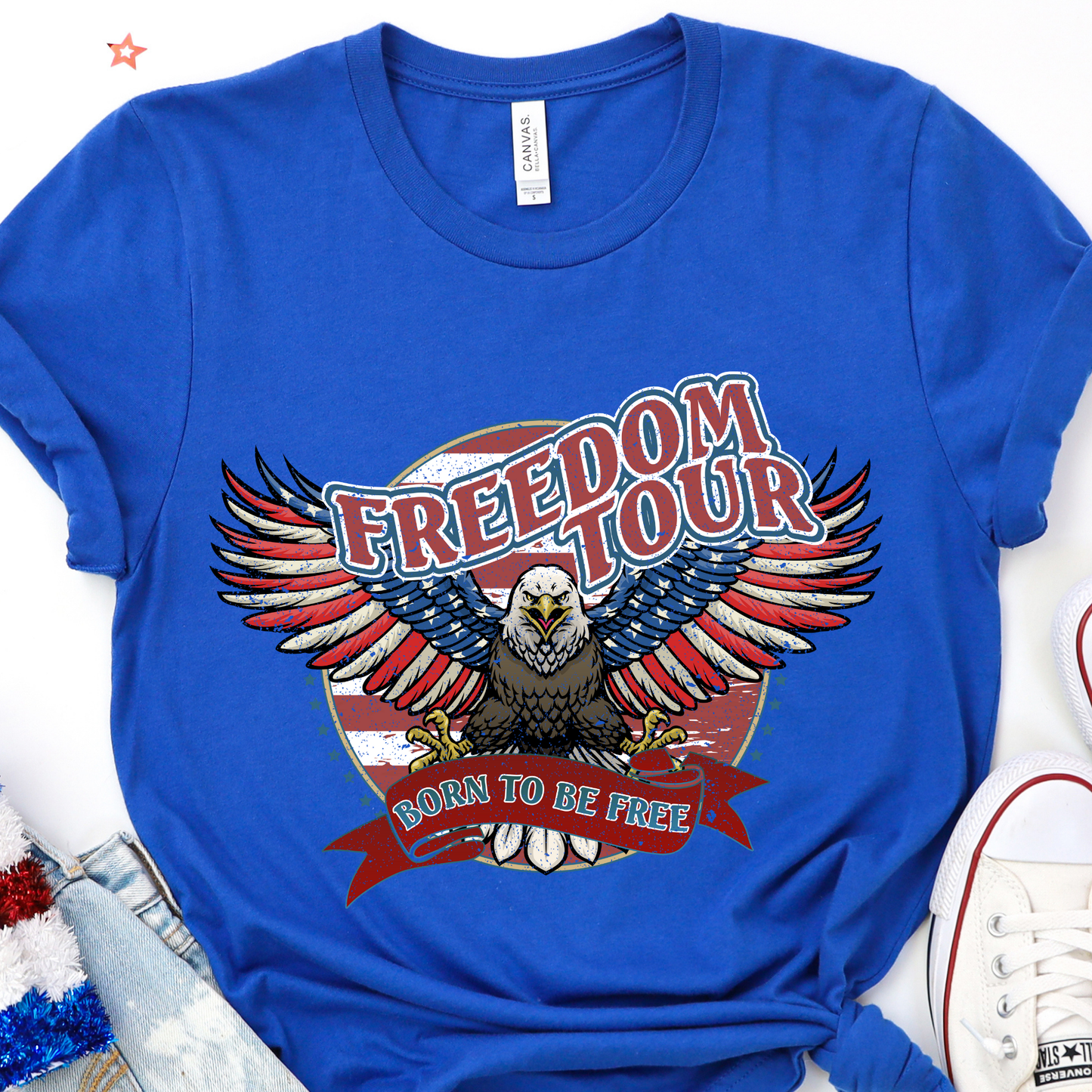 Freedom Tour Born Free Graphic Tee
