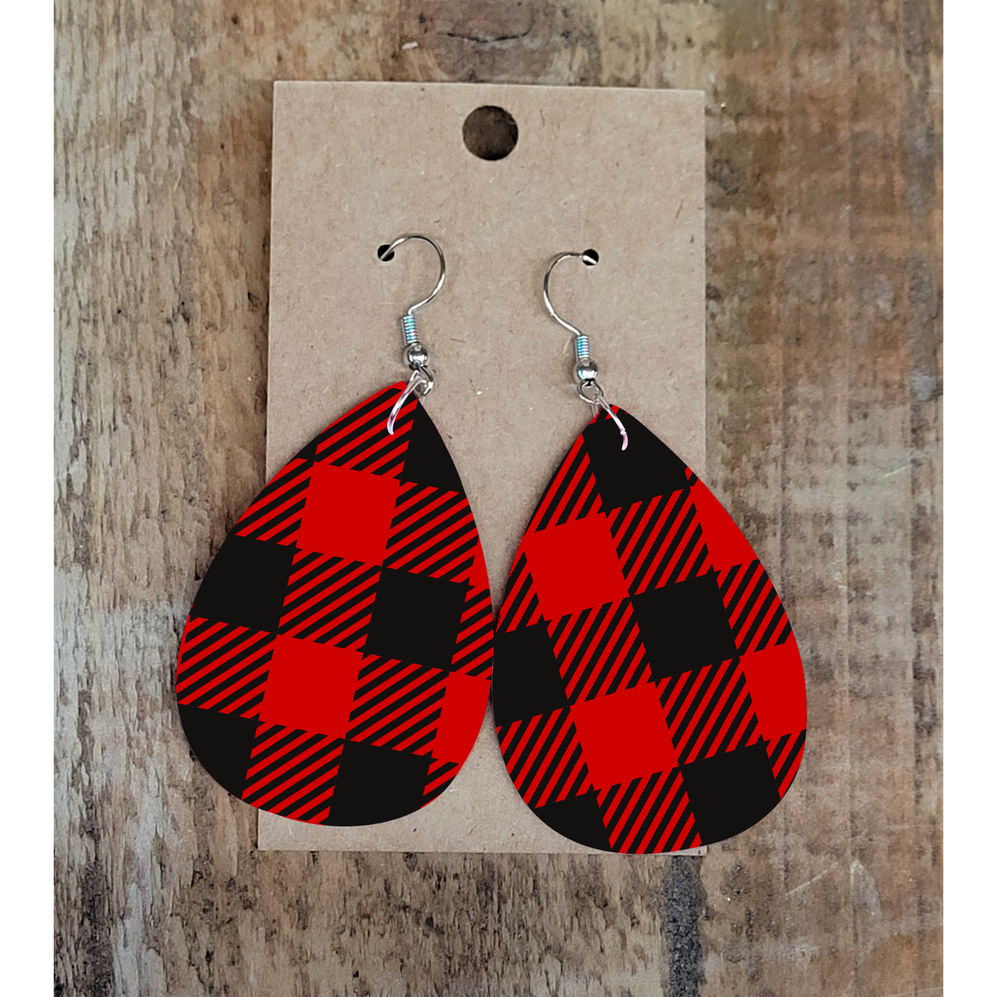 Buffalo Plaid Earrings