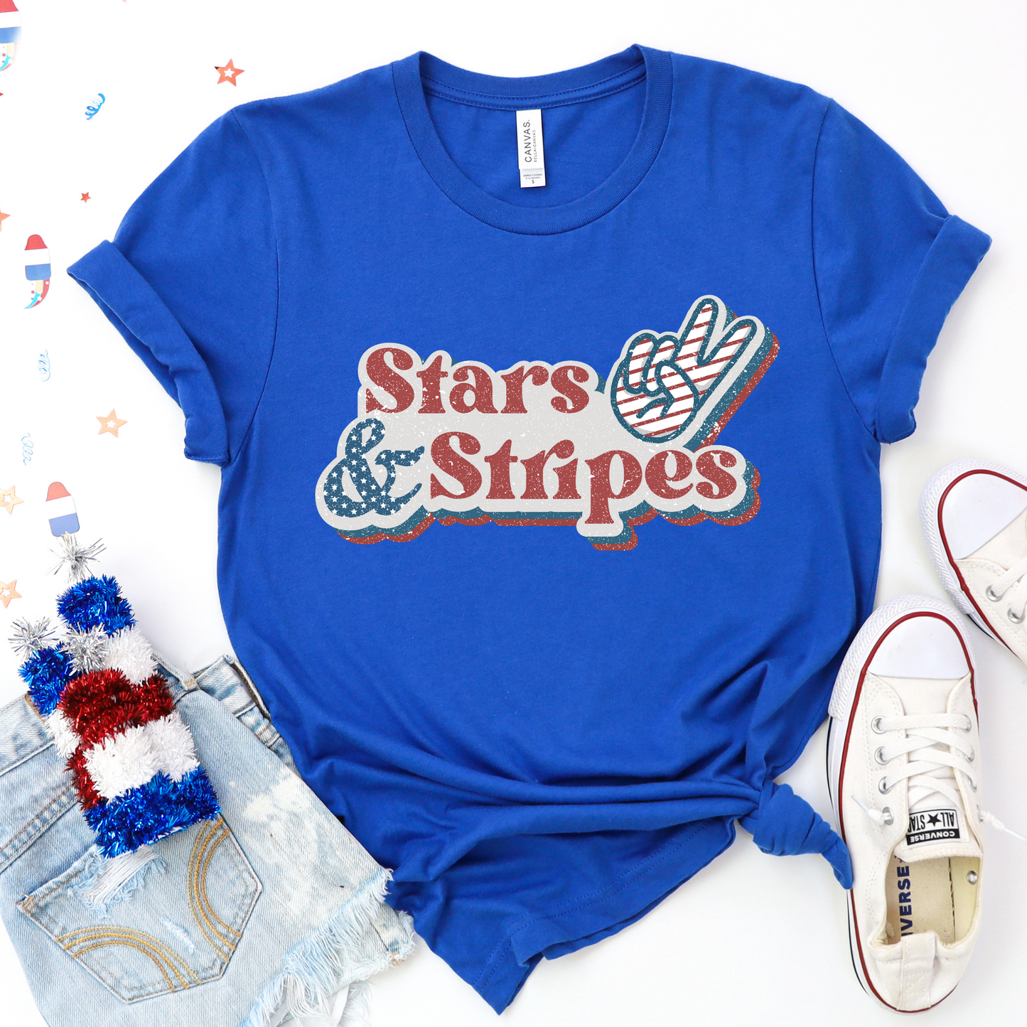 Stars and Stripes Graphic Tee