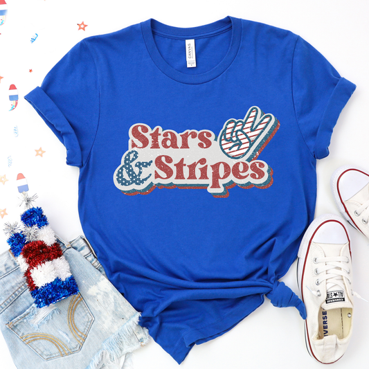 Stars and Stripes Graphic Tee