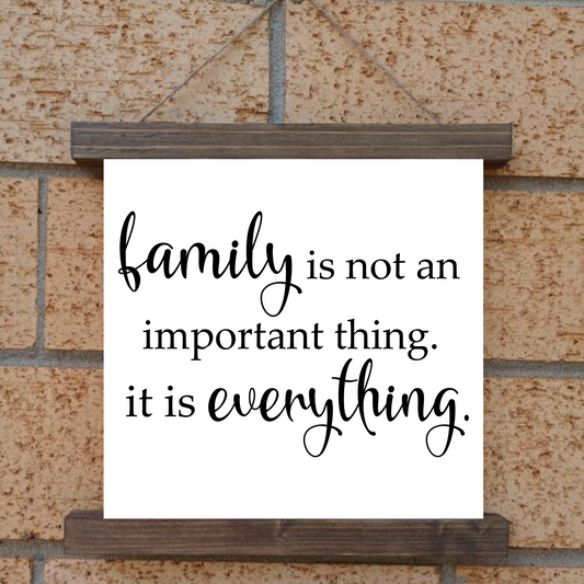 Family Hanging Canvas