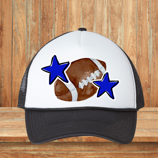 Football Season Blue Hat