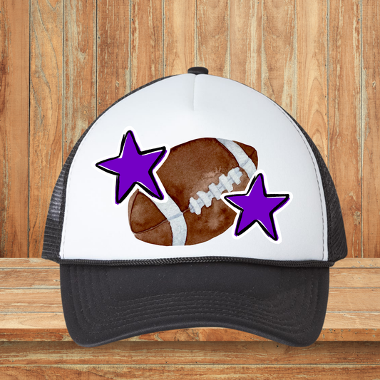 Football Season Purple Hat