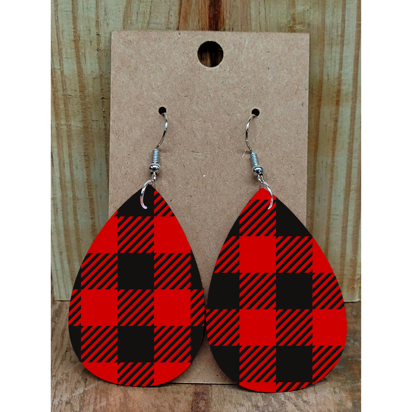 Buffalo Plaid Earrings