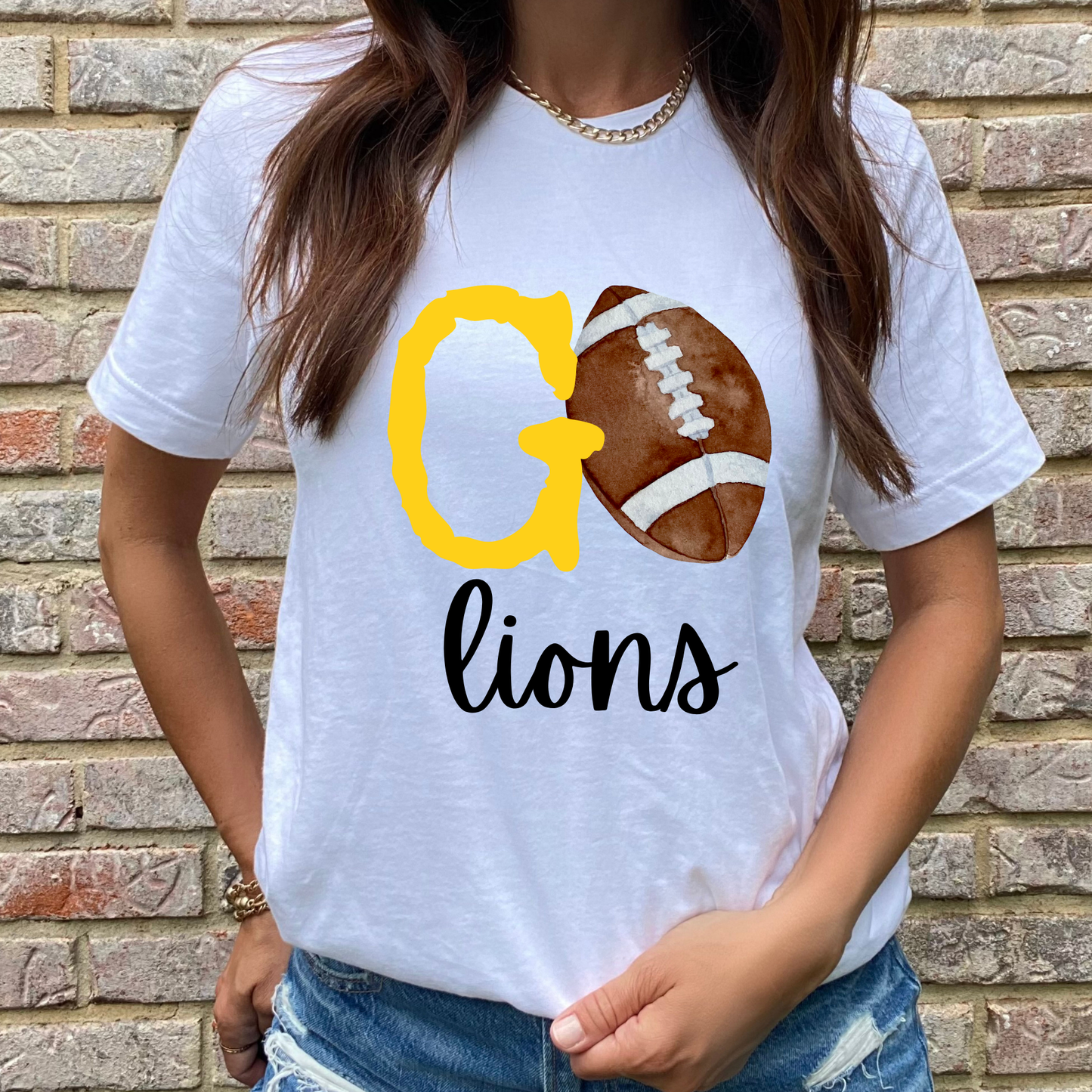 Lions Football Graphic Tee