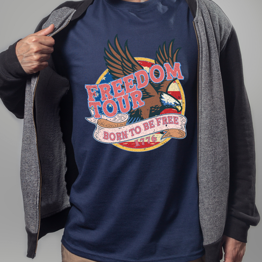 Born Free Men's Graphic Tee